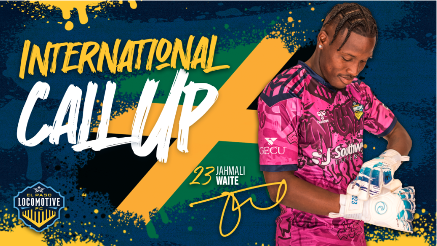 El Paso Locomotive FC's Jahmali Waite Called Up by Jamaica